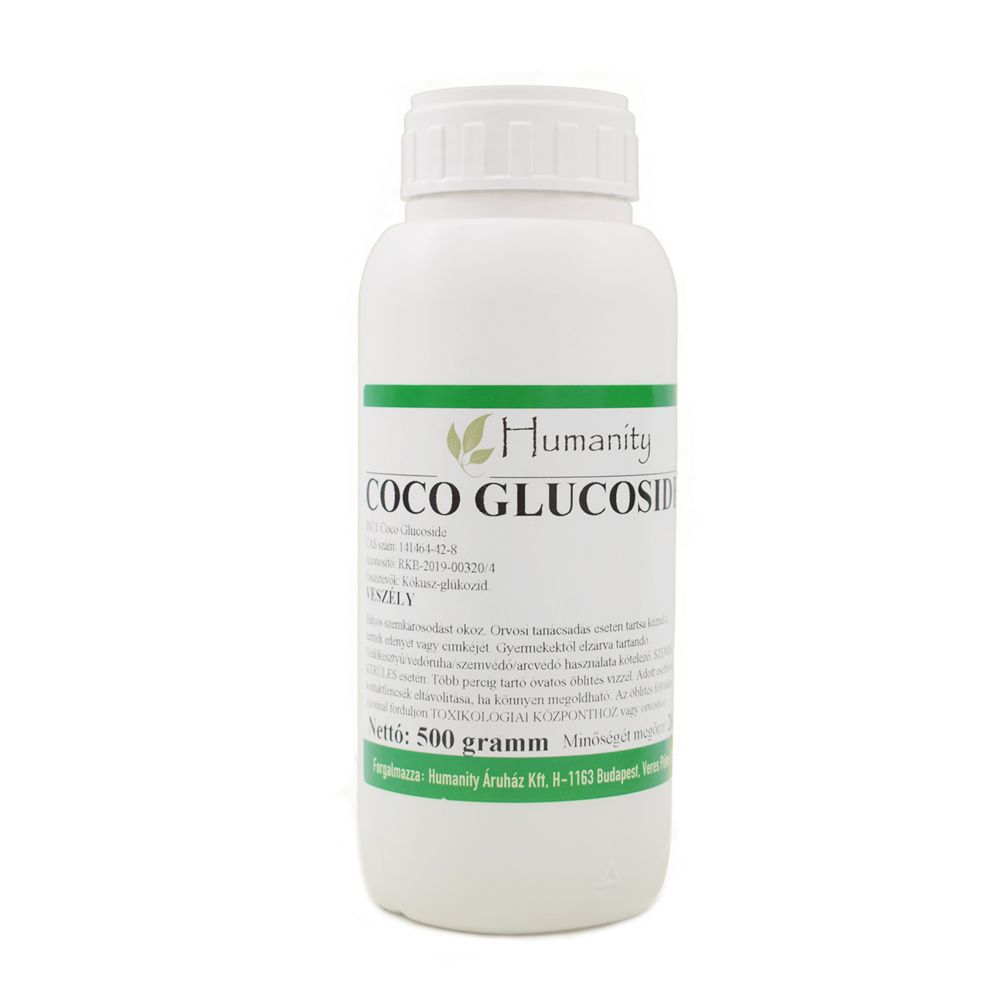 Coco glucoside / hidratáló tenzid 500 gramm