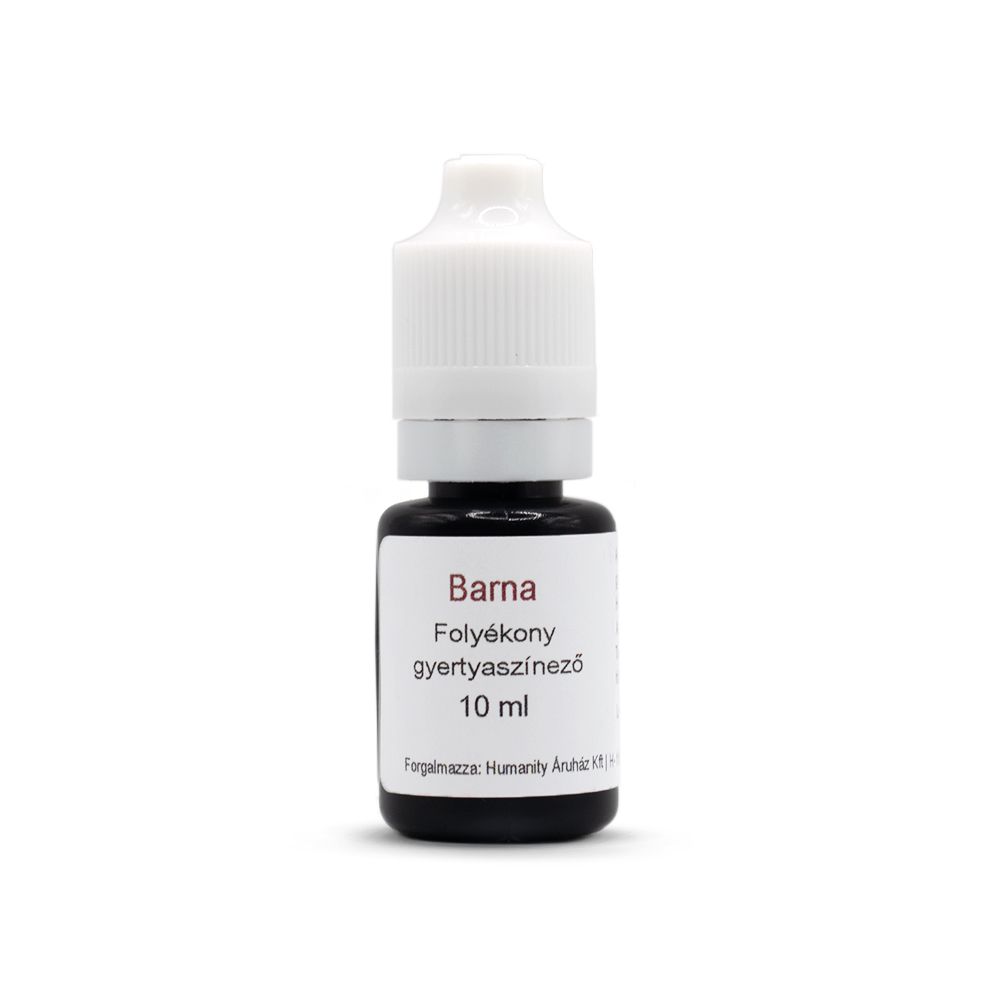 Folyékony gyertyaszínező - Barna (brown) - 10 ml