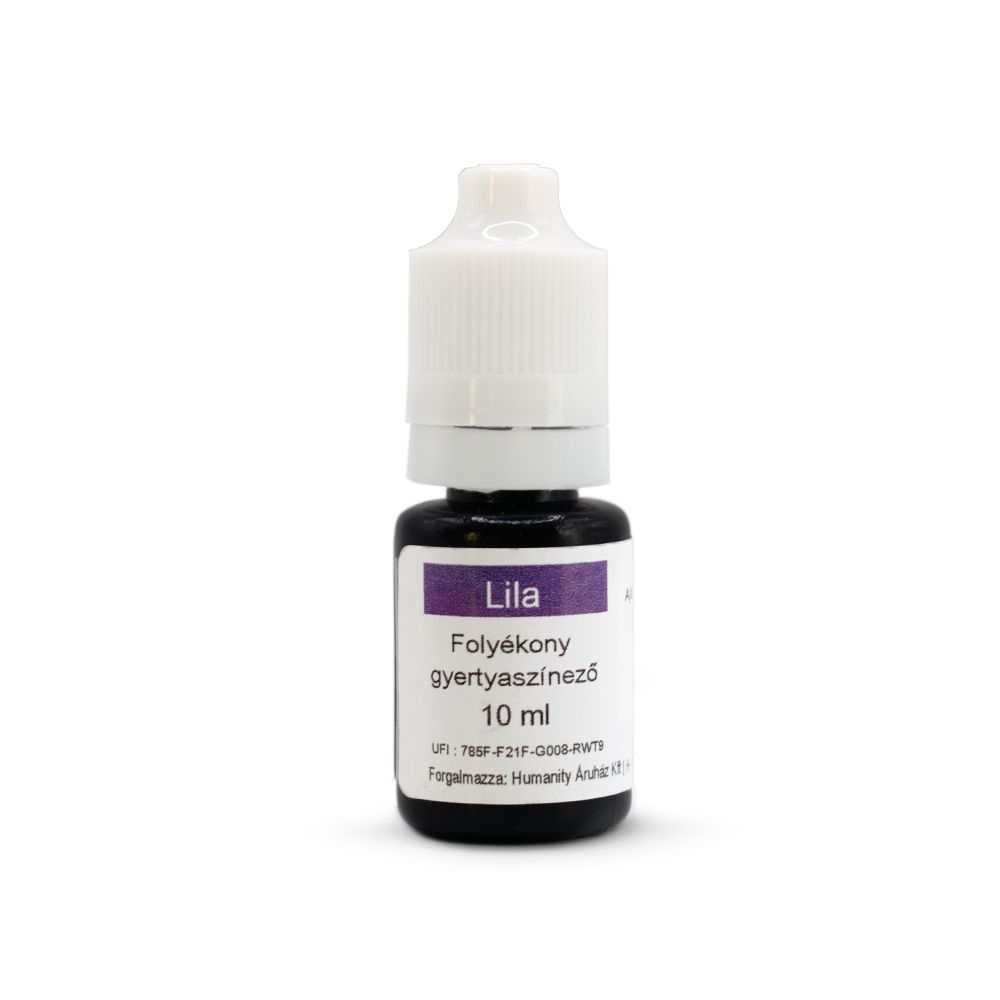 Folyékony gyertyaszínező - Lila 10 ml