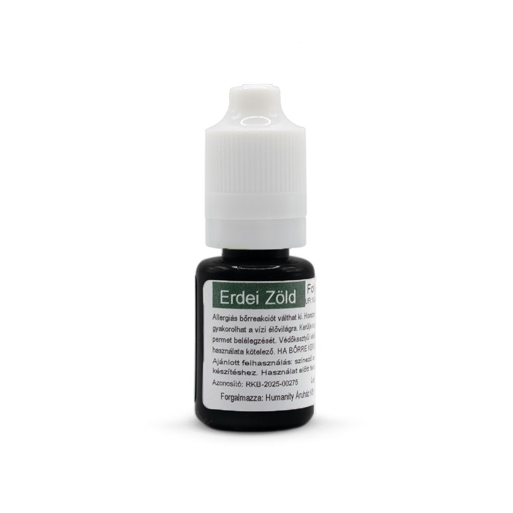 Folyékony gyertyaszínező - Erdei zöld 10 ml
