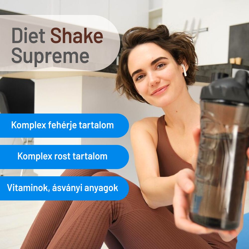 JutaVit Diet Shake Supreme Csokoládé íz 720g